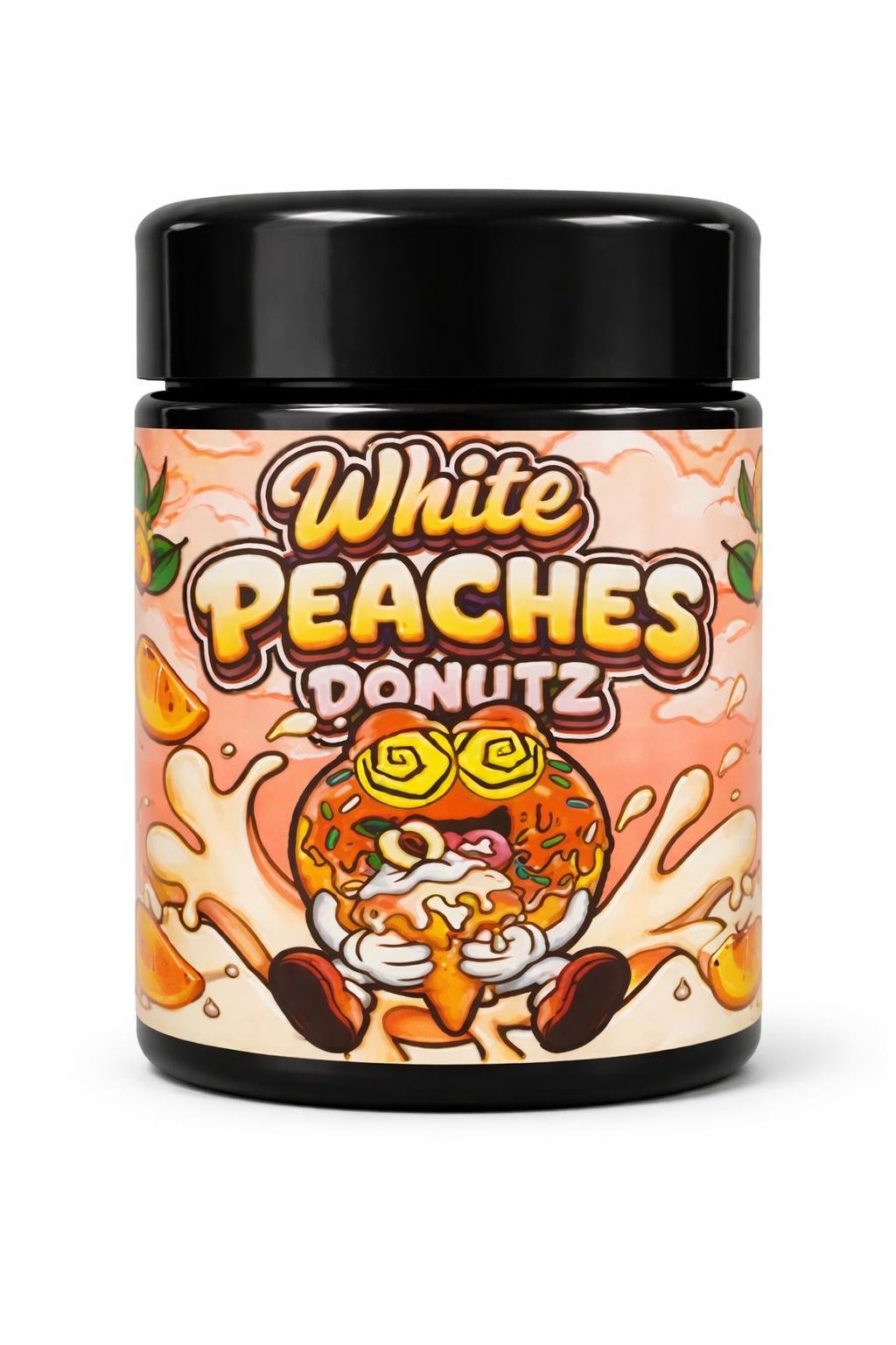 white peaches donutz strain